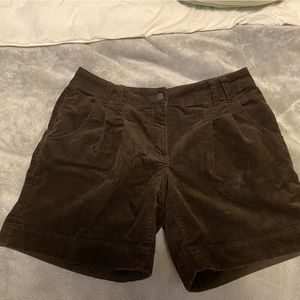 Corduroy shorts
